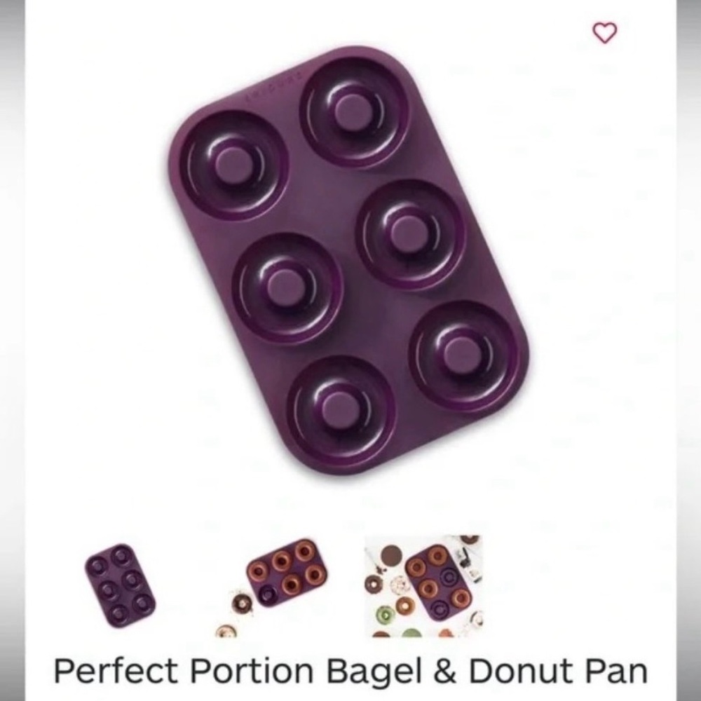Epicure Bagel & Donut Silicone Mold Pan